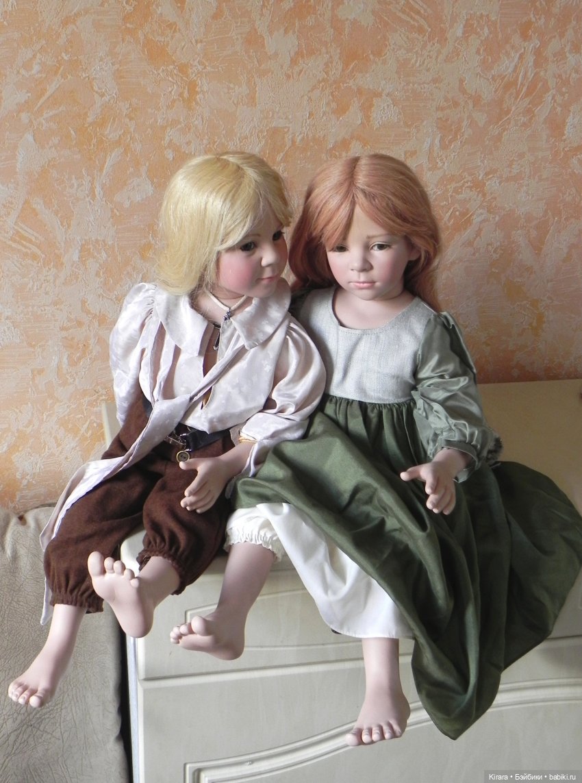 Подводим итоги. Часть 2. Куклы Элизабет Линднер. Феломена и Филипп