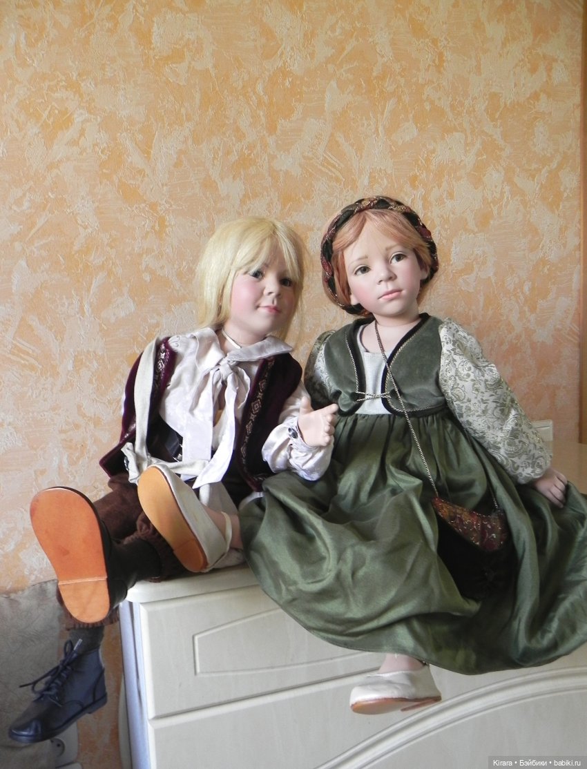 Подводим итоги. Часть 2. Куклы Элизабет Линднер. Феломена и Филипп