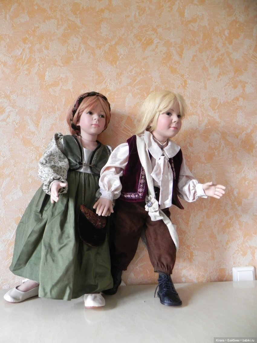 Подводим итоги. Часть 2. Куклы Элизабет Линднер. Феломена и Филипп