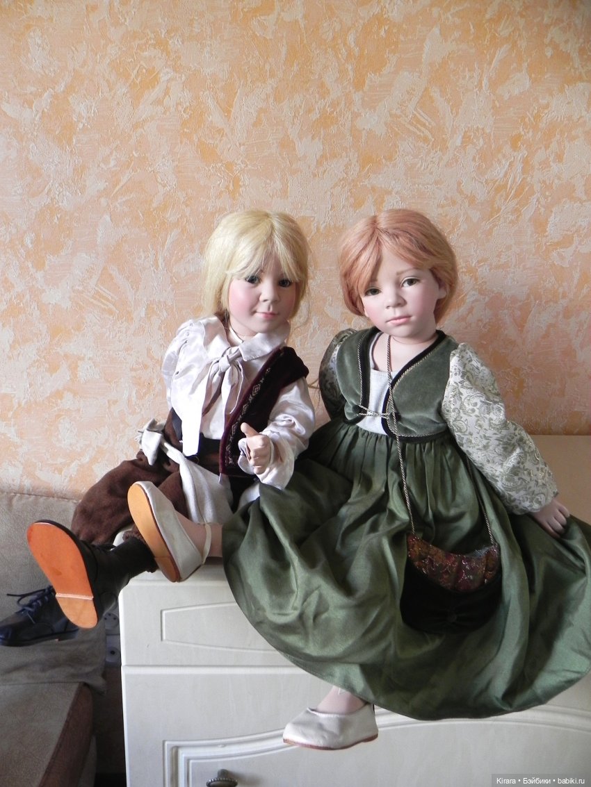 Подводим итоги. Часть 2. Куклы Элизабет Линднер. Феломена и Филипп
