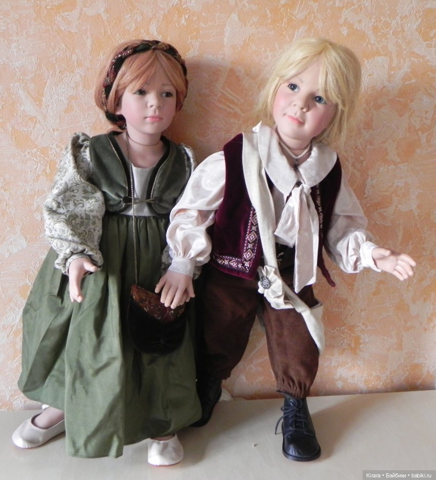 Подводим итоги. Часть 2. Куклы Элизабет Линднер. Феломена и Филипп