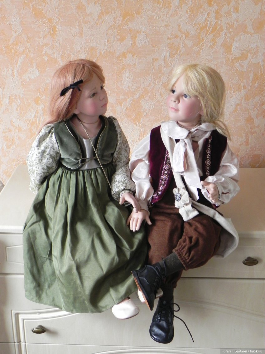 Подводим итоги. Часть 2. Куклы Элизабет Линднер. Феломена и Филипп (фото 7)