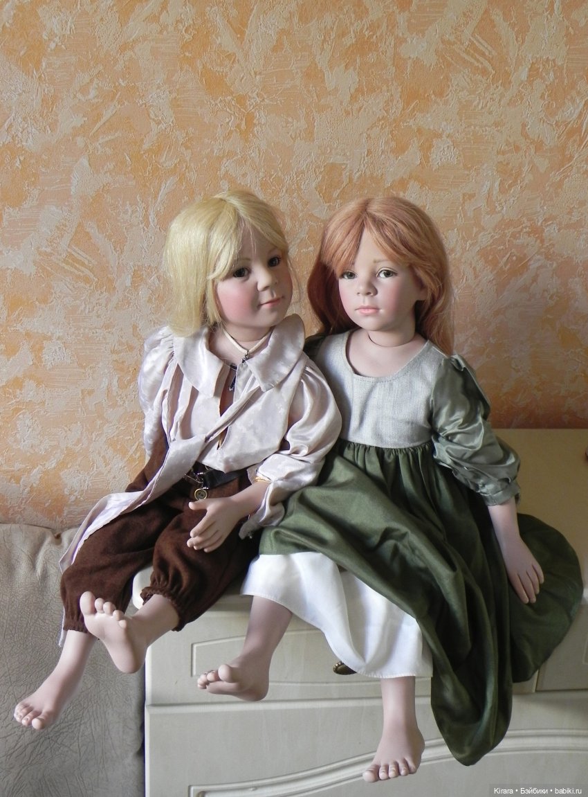 Подводим итоги. Часть 2. Куклы Элизабет Линднер. Феломена и Филипп