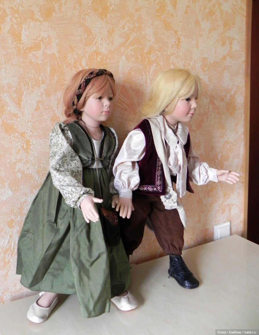 Подводим итоги. Часть 2. Куклы Элизабет Линднер. Феломена и Филипп