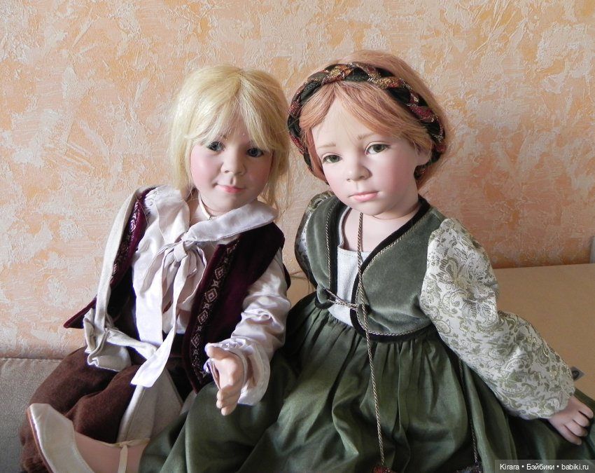 Подводим итоги. Часть 2. Куклы Элизабет Линднер. Феломена и Филипп