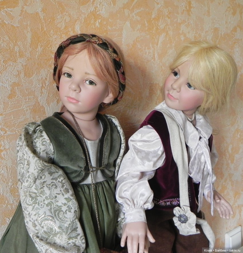 Подводим итоги. Часть 2. Куклы Элизабет Линднер. Феломена и Филипп