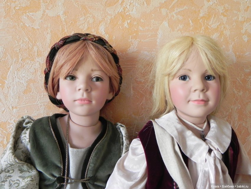 Подводим итоги. Часть 2. Куклы Элизабет Линднер. Феломена и Филипп