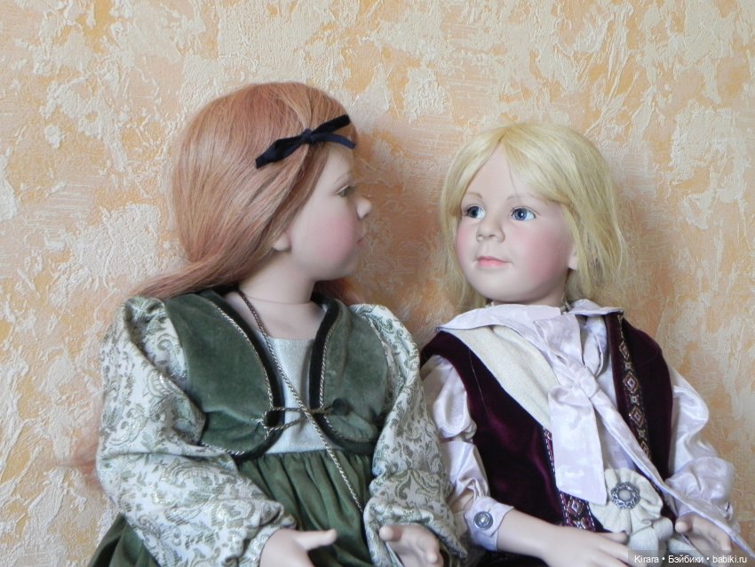 Подводим итоги. Часть 2. Куклы Элизабет Линднер. Феломена и Филипп