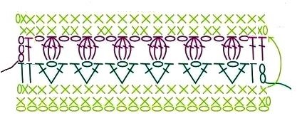 Описание вязания сарафана крючком с тюльпанами на куколок 16 см | Бэйбики Описание вязания сарафана крючком с тюльпанами на куколок 16 см (фото 2)
