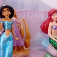 Принцессы Дисней, фигурки Ариель Жасмин Рапунцель Белль Покахонтас Мулан