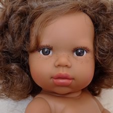 Minikane Melissa испанский виниловый пупс девочка