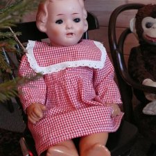 Редчайшая кукла KWG редчайшего молда до 1940года