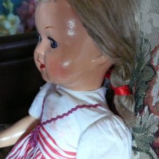 Снизила цену. Катюша фабрики 8 Марта, прессопилки, советская кукла