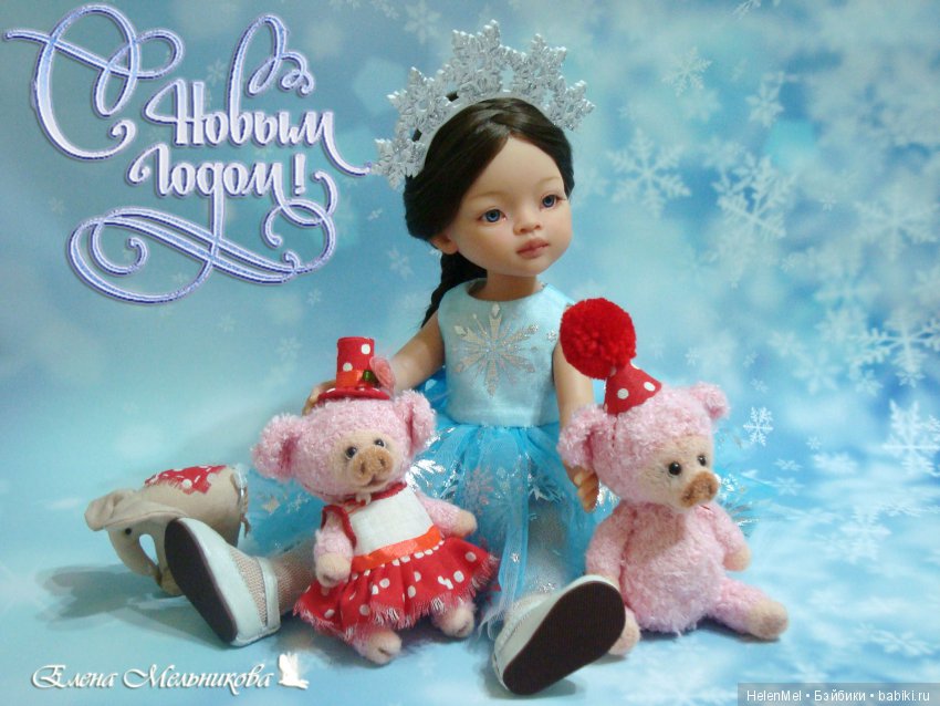 Моя Снегурочка — Куклы Paola Reina (Паола Рейна): новинки (фото 8)