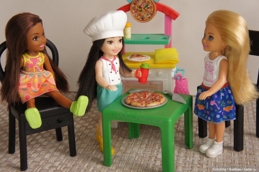 Пицца день — Куклы Kelly (Келли): Сестра Барби