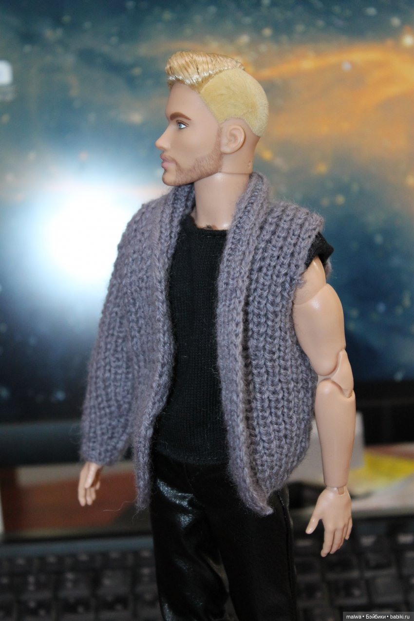 Прицеливаюсь... Пробный отвяз жакета из фильма "Механик" | Бэйбики Прицеливаюсь... Пробный отвяз жакета из фильма "Механик" (фото 2)