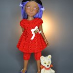 Домашний комплект для кукол Паола Рейна, Руби Ред Сиблис + игрушка компаньон
