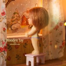 Ночник, куколка и зимний пейзаж