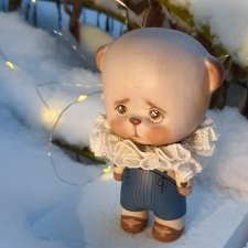 Деревянный медвежонок