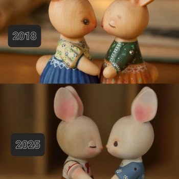 Решила повторить кроликов 7 лет спустя