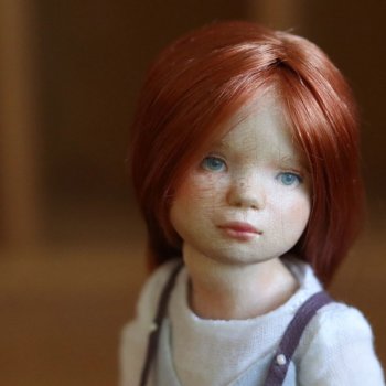 Моя новая деревянная девочка!