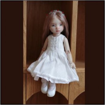 Зефирка  деревянная девочка