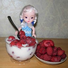 По малину в лес пойдем и малины наберем