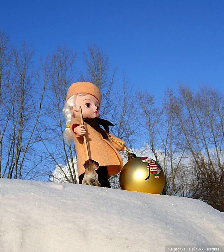 Зимние забавы или девочка на шаре (фото 3)