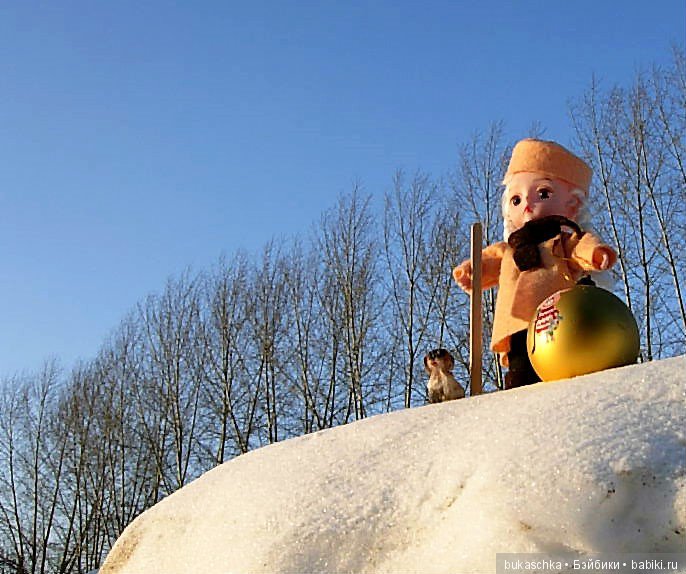 Зимние забавы или девочка на шаре (фото 4)