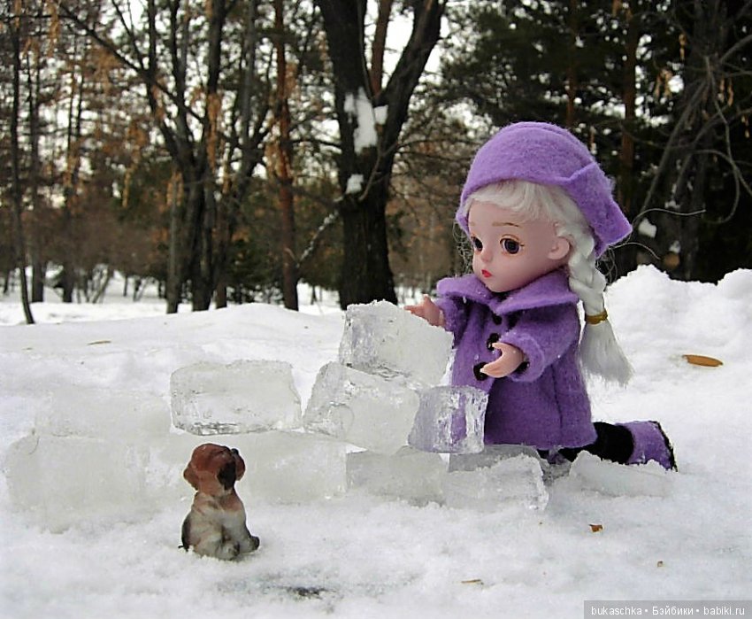 Зимние забавы или строим хрустальный дом