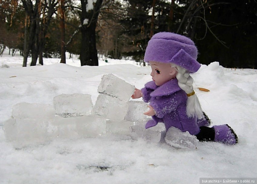 Зимние забавы или строим хрустальный дом (фото 8)