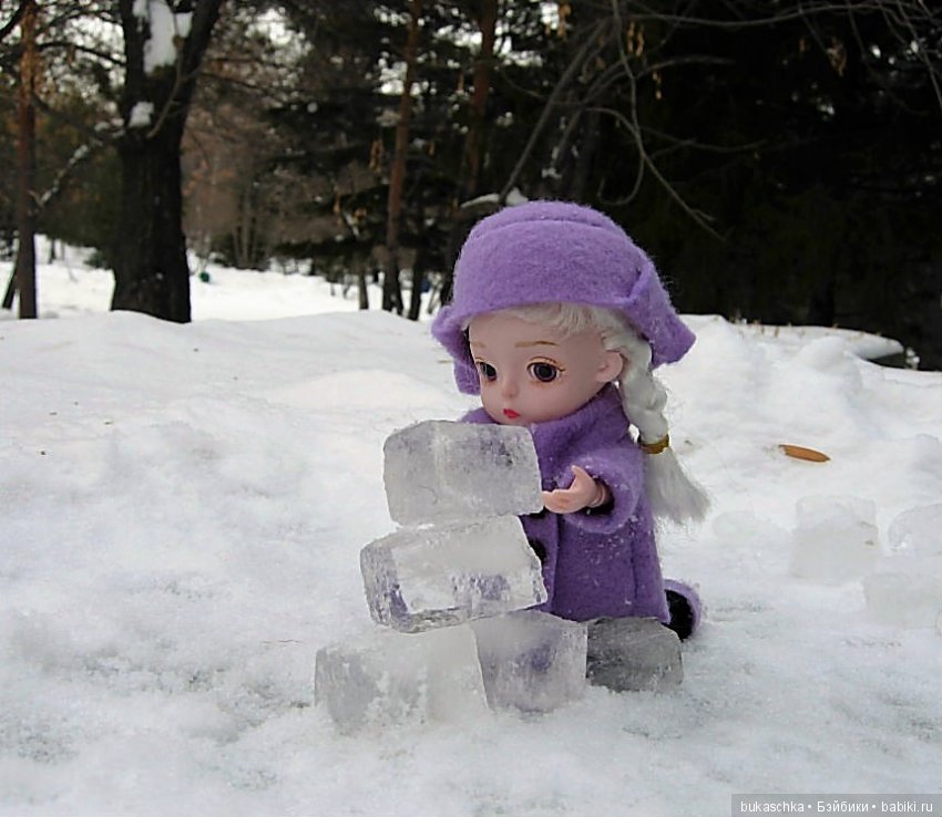 Зимние забавы или строим хрустальный дом (фото 7)