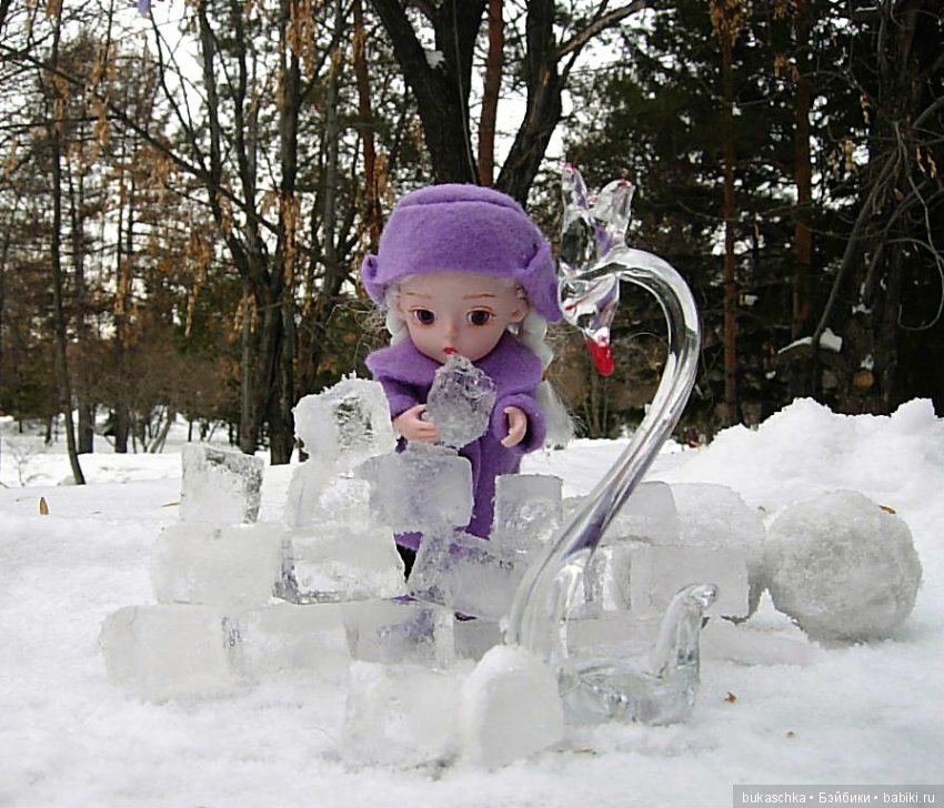 Зимние забавы или строим хрустальный дом