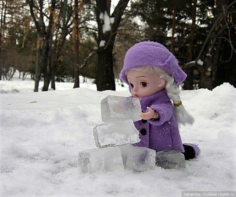 Зимние забавы или строим хрустальный дом (фото 6)