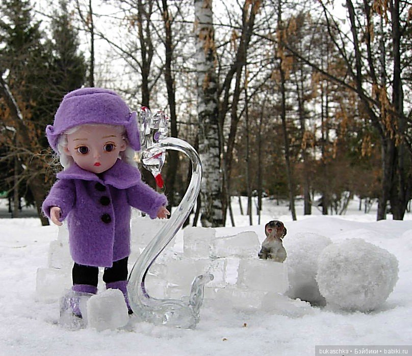 Зимние забавы или строим хрустальный дом