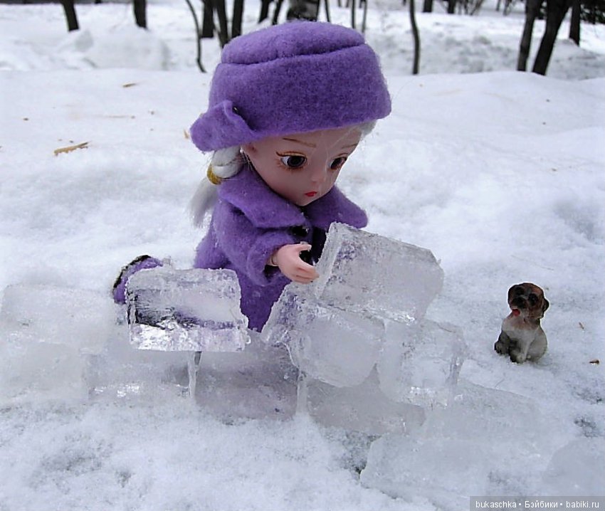 Зимние забавы или строим хрустальный дом (фото 9)