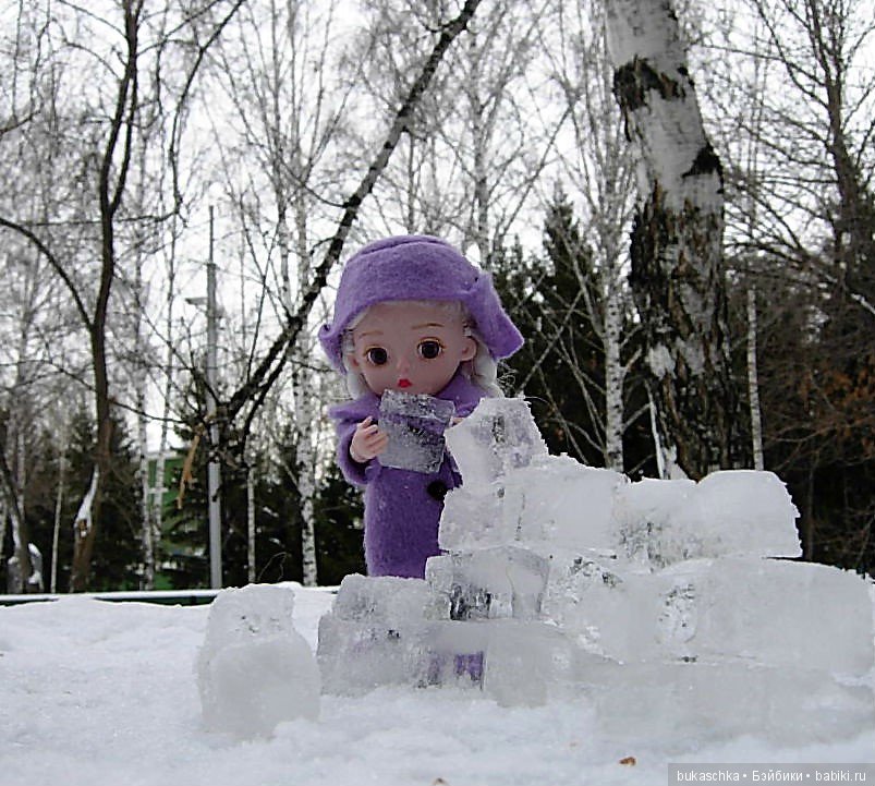 Зимние забавы или строим хрустальный дом