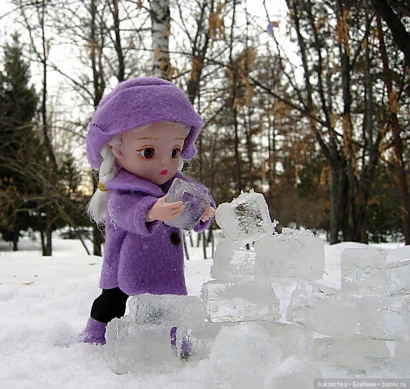 Зимние забавы или строим хрустальный дом