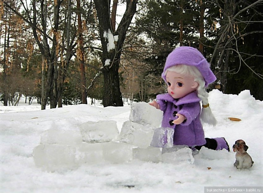 Зимние забавы или строим хрустальный дом