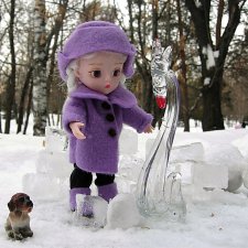 Зимние забавы или строим хрустальный дом