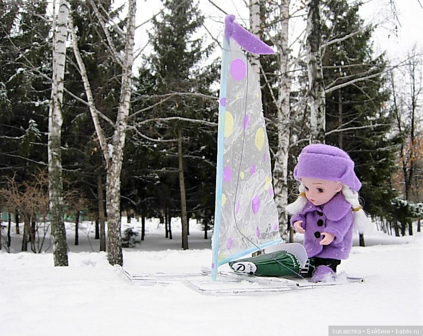 Зимние забавы или под парусом по льду (фото 2)