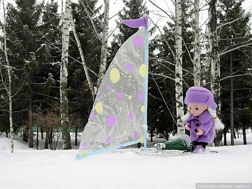 Зимние забавы или под парусом по льду (фото 5)