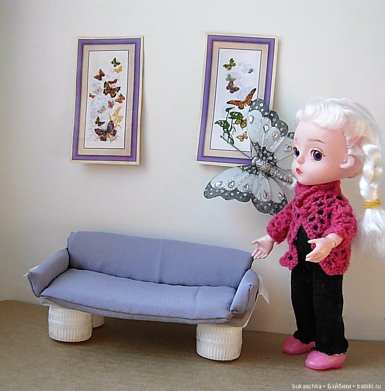Интерьер для бабочки — Разные шарнирные куклы (не БЖД): редкие
