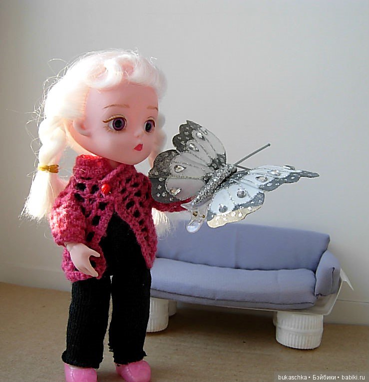 Интерьер для бабочки — Разные шарнирные куклы (не БЖД): редкие (фото 2)