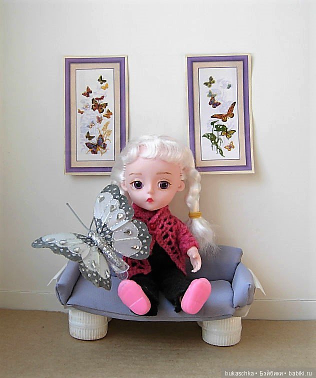 Интерьер для бабочки — Разные шарнирные куклы (не БЖД): редкие