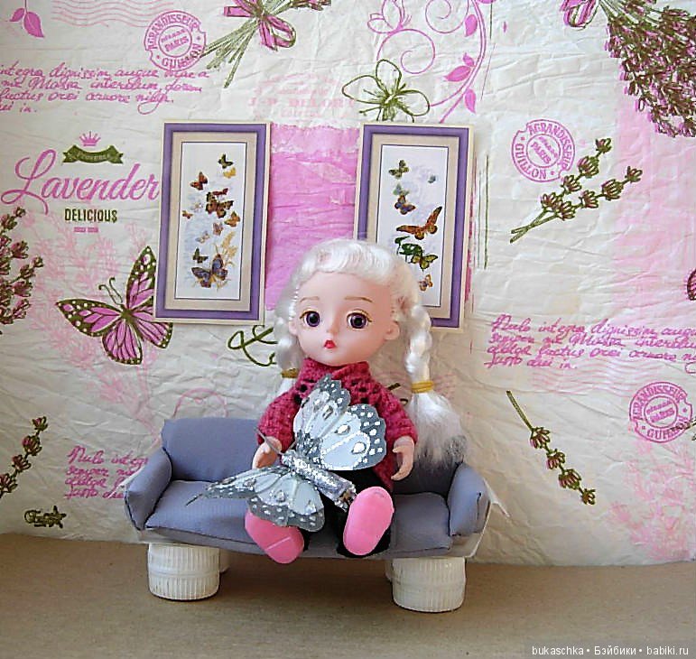 Интерьер для бабочки — Разные шарнирные куклы (не БЖД): редкие