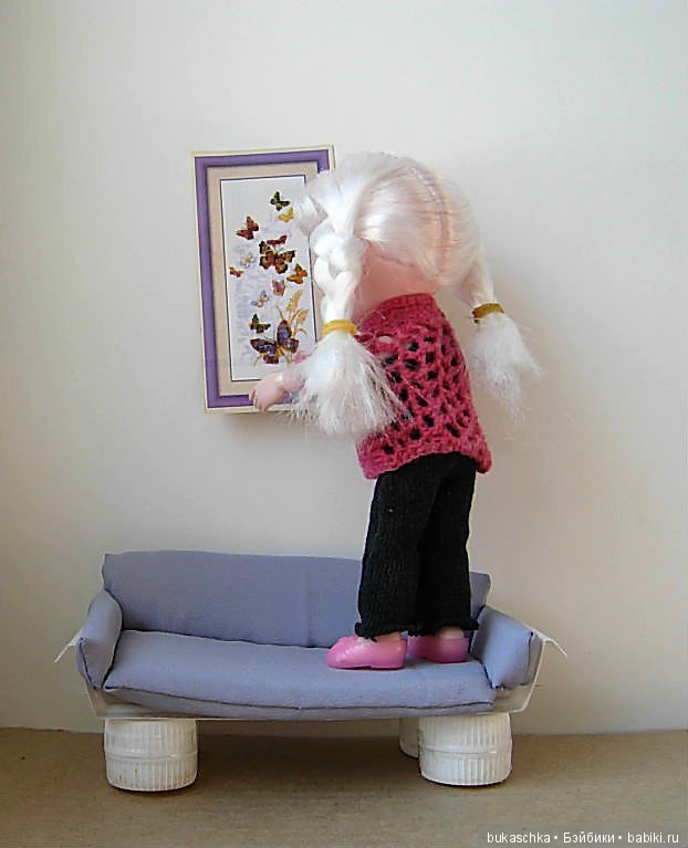 Интерьер для бабочки — Разные шарнирные куклы (не БЖД): редкие (фото 4)