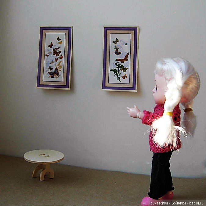 Интерьер для бабочки — Разные шарнирные куклы (не БЖД): редкие (фото 8)