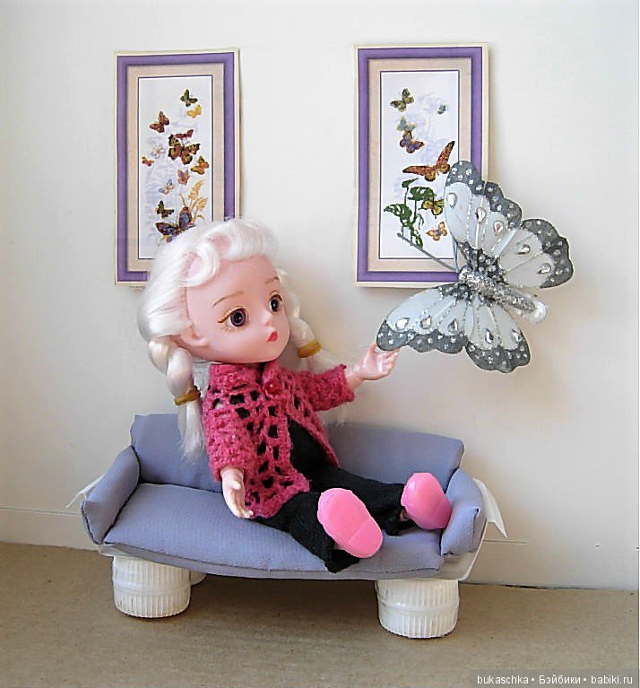 Интерьер для бабочки — Разные шарнирные куклы (не БЖД): редкие (фото 9)