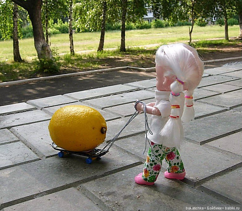 Лимонная логистика или как Маргарита везла лимон на летний флешмоб
